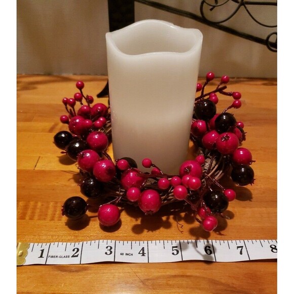 Order Home Collection Holiday LED Candle & Wreath. Battery Operated. - Picture 9 of 12